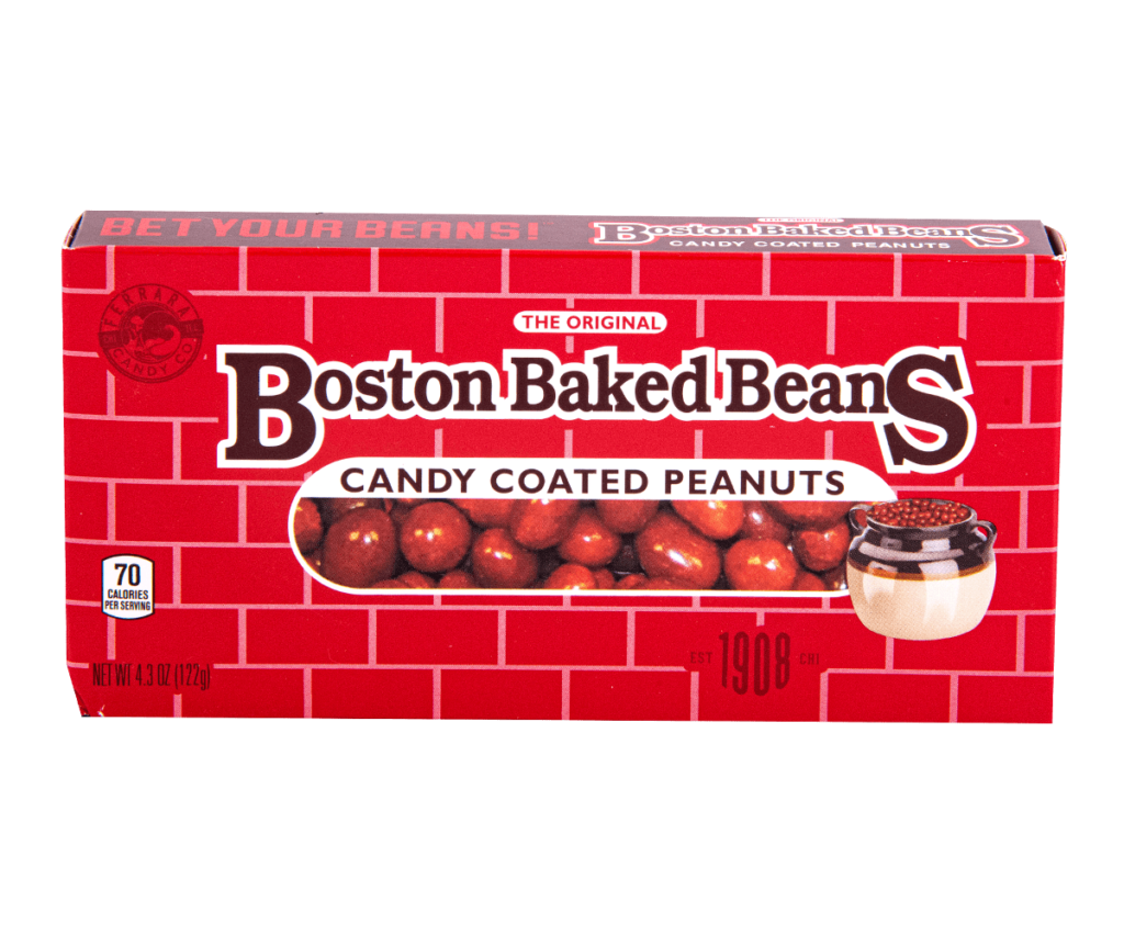 Boston Baked Beans Candy Coated Peanuts Theater Box – Crazy Candy House