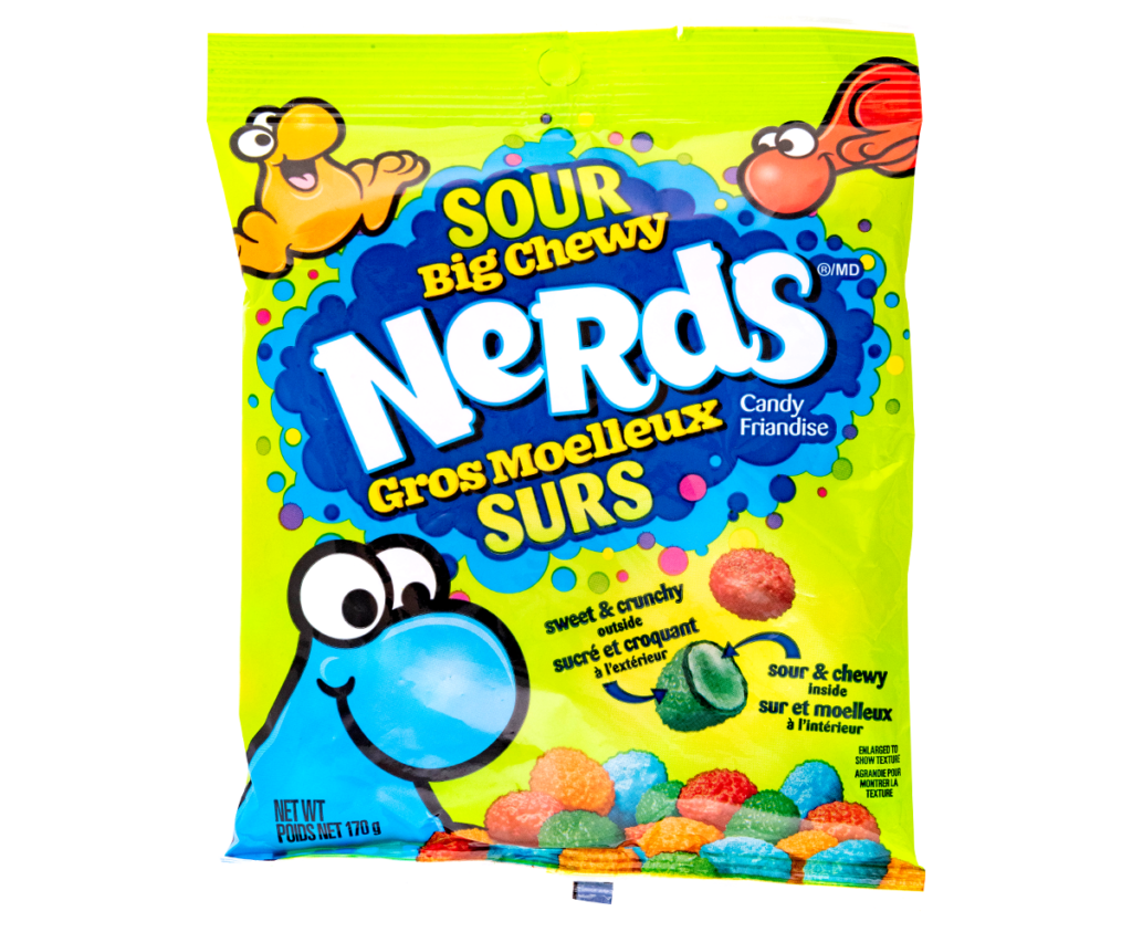 Nerds Sour Big Chewy Candy Bag – Crazy Candy House